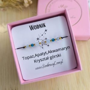 Bransoletka Zodiakalna Wodnik