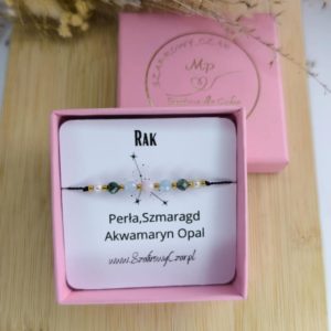 Bransoletka Zodiakalna Rak