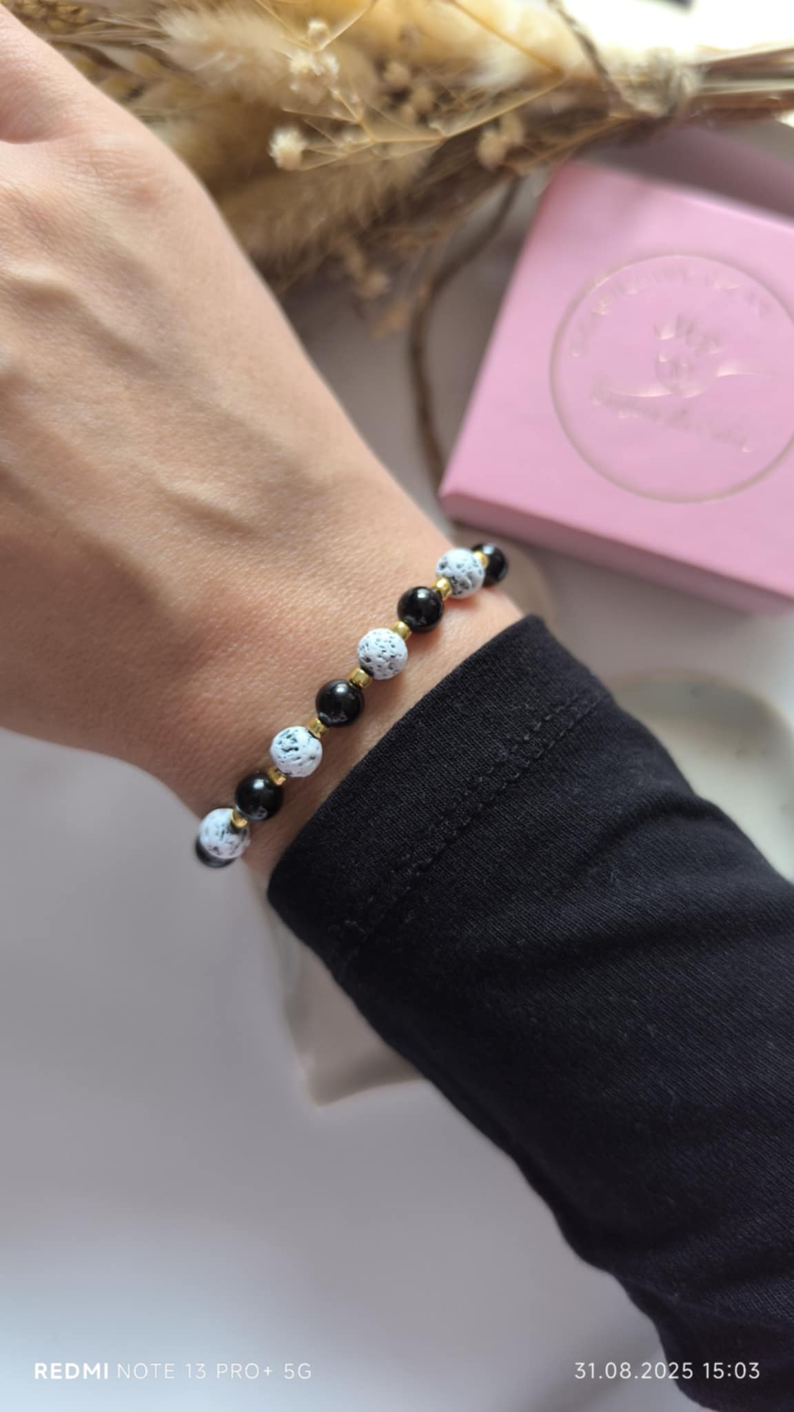 Bransoletka z kamieni naturalnych Ochrona i Energia