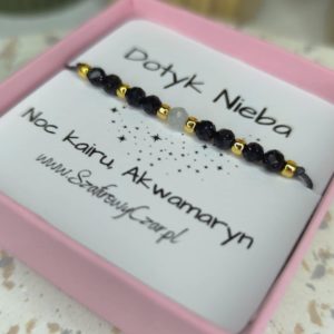 Bransoletka Dotyk Nieba - Akwamaryn