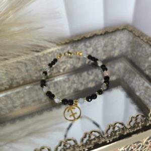 Bransoletka zodiakalny strzelec z kamieni naturalnych