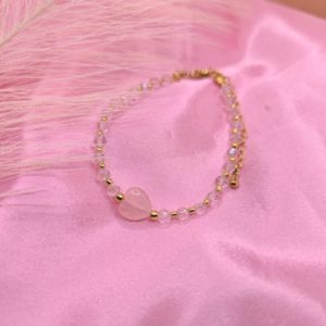 Bransoletka Kryształowa miłość Kryształ górski